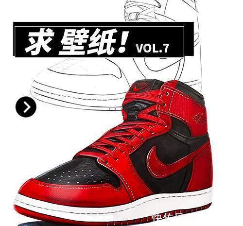  #球鞋手绘#求壁纸丨经典的球鞋当然要亲手画出来