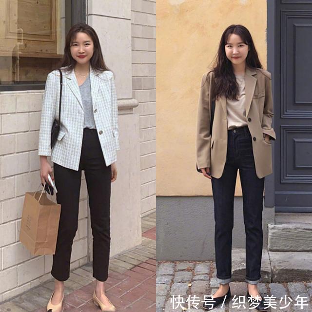  【气质】韩国小姐姐分享的日常穿搭，简约随性显气质，懒癌们可以整套copy