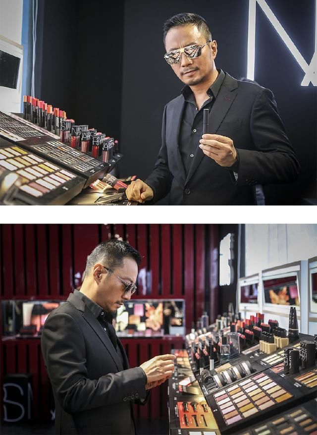 张涵予这波操作太厉害,墨镜黑衣造型参加彩妆活动,还有点反差萌