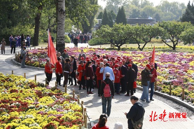 【我们的节日重阳】北京市属公园赠老人万张“福”“寿”画