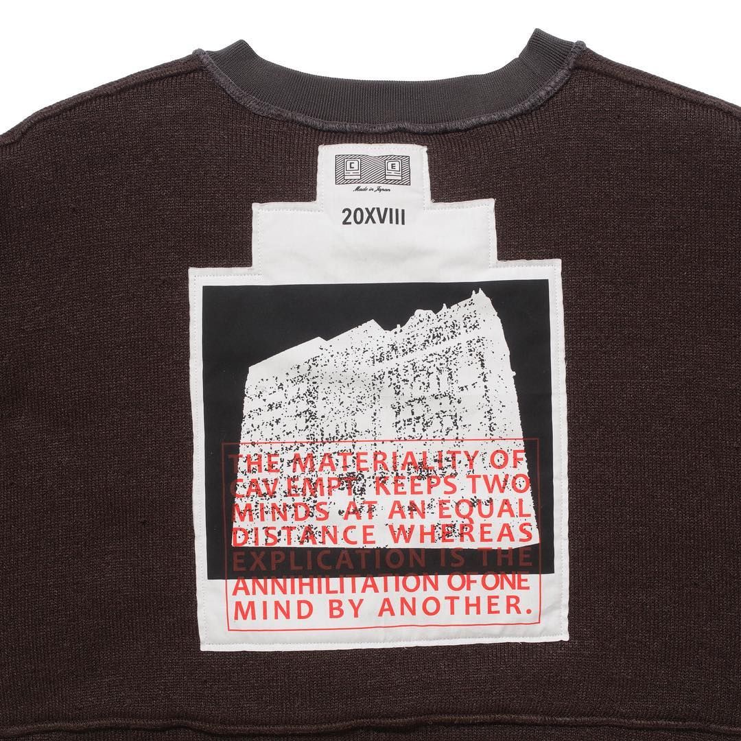 Cav Empt 2018 秋冬系列本周发售单品预览