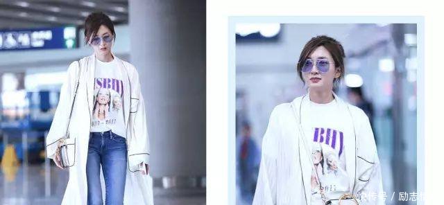 江疏影和迪丽热巴同穿流苏裙，一个妩媚一个风情万种谁更美