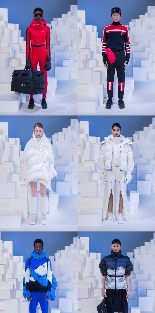  【连体】FILA 2020秋冬米兰时装周引领冬季连体造型新风潮