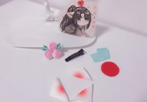  『花苞』古风花苞发夹自己做，美翻了！附教程