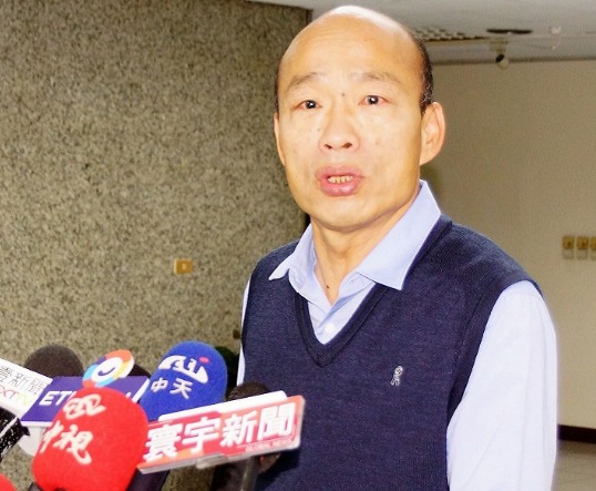 韩国瑜自曝被民进党“追杀”:他们想“斩首示众”