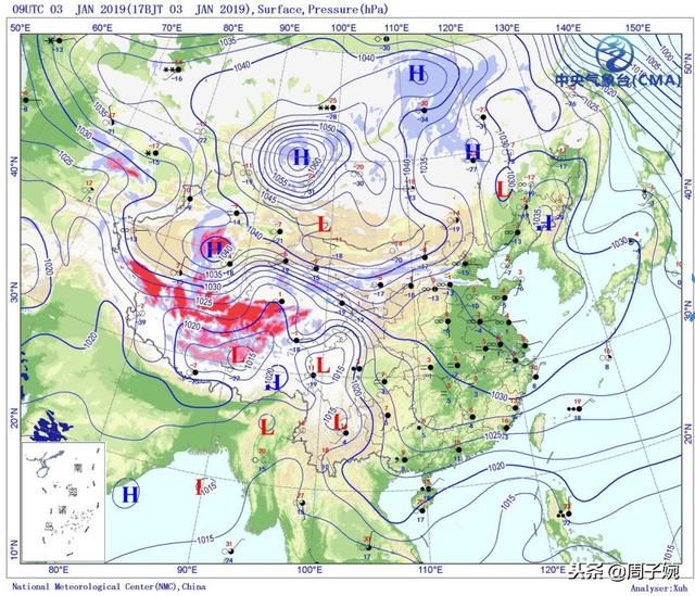 两股冷空气将连续袭来！2019年第一轮大规模大雨雪，北方也下雪了