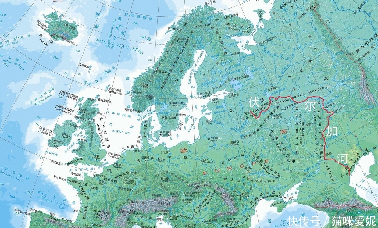 欧洲第一长河和第一大河是哪条河流？