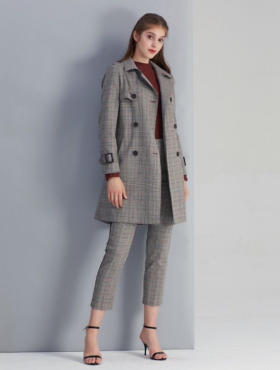 Lavinia 2018风衣这么穿，谁穿谁好看!