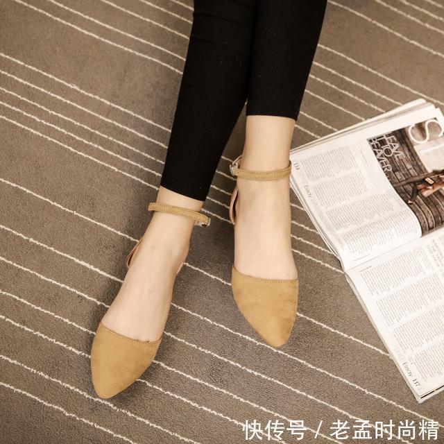 气质@平底鞋就非常舒适,特别是尖头的平底鞋
