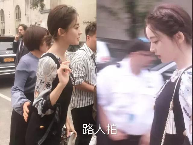 路人拍比精修图好看百倍？娜扎老拿鼻孔怼人，摄影师也很无奈啊