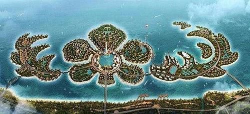  我国■我国耗资1600亿填海造陆1.2万亩，形态超美，今年将正式投