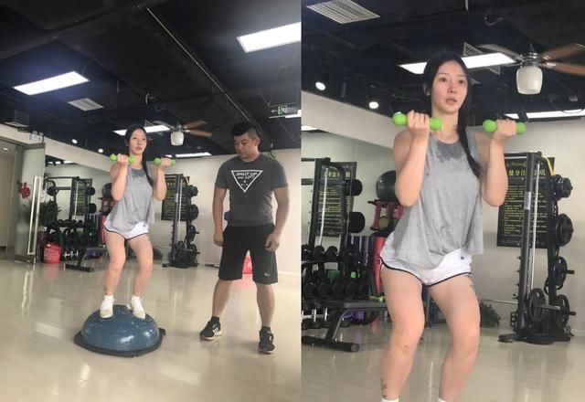 柳岩才是大照骗？素颜健身照暴露真实身材，网友：看到腿我沉默了