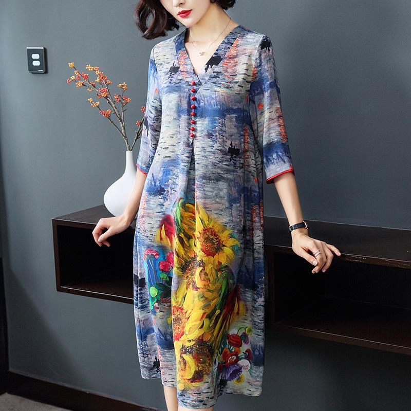 9月出炉了一波中高档秋裙，洋气又大方，建议四五十岁女人常穿