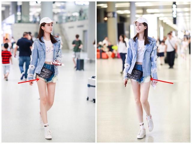 乔欣为了秀腿，私服出行偏爱穿短裤，网友：新一代腿精上线