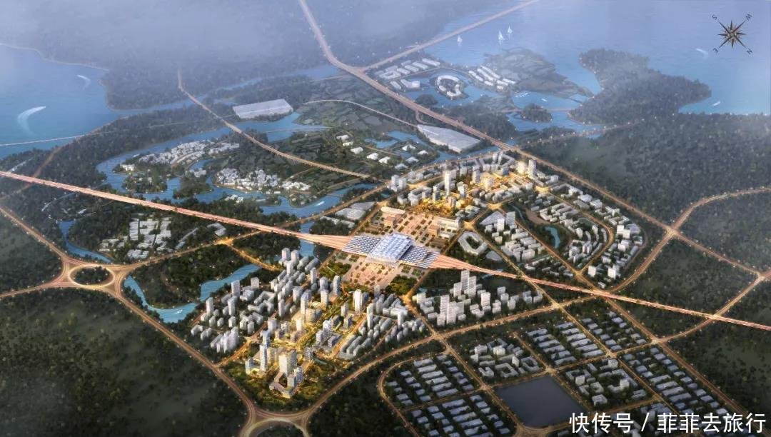 湖北将要建设一个新高铁站, 是武汉第四座大型火车站, 沿江高铁接