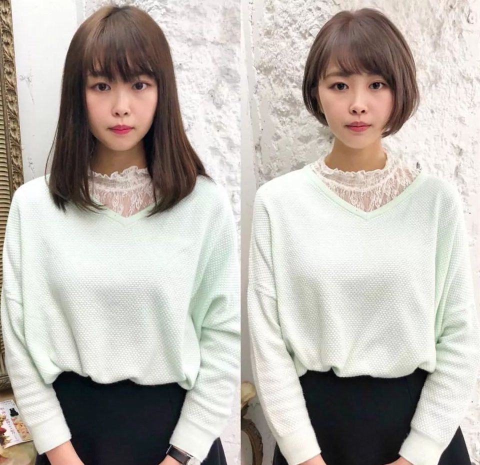 剪了短发以后，变化竟然这么大!