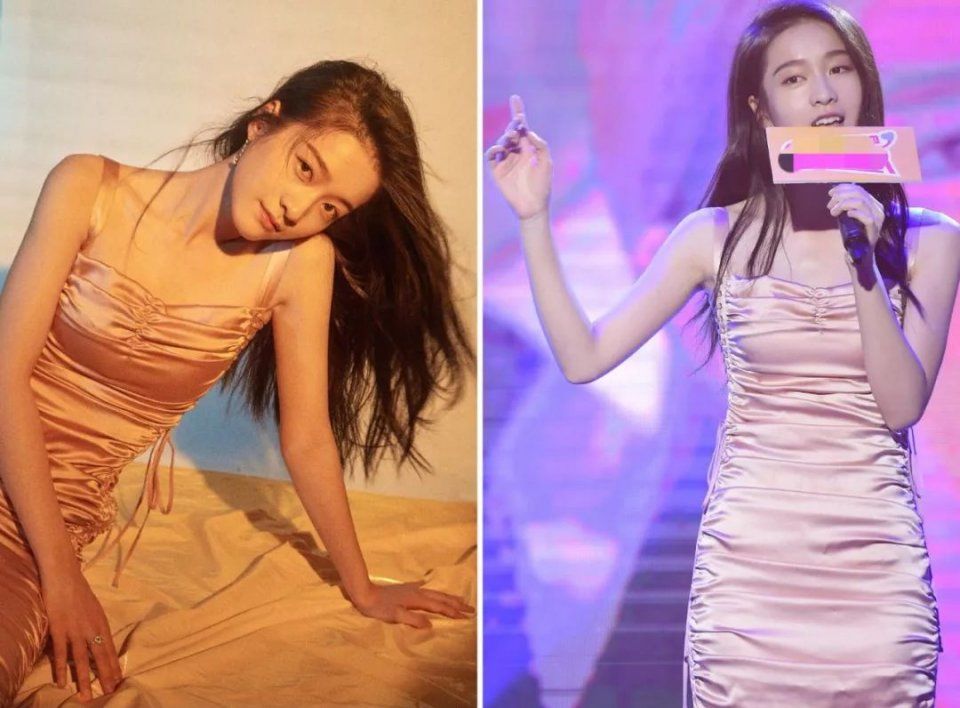 热巴最火同款太坑人?同是丰乳翘臀，20岁少女偶像秒变虎背熊腰!