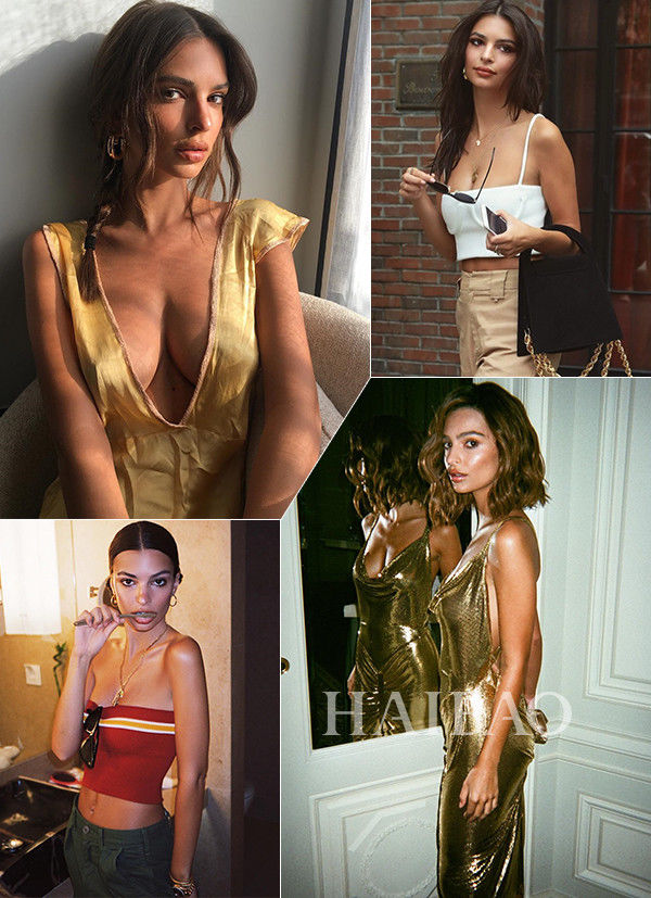 超模中的小短腿!Emily Ratajkowski近期私照合辑:靠穿搭逆袭成完