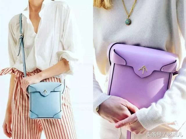 这个颜色的包包还真是清凉又减龄，娜扎唐嫣背上它立马变少女了！