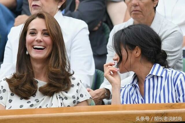 凯特与梅根出席活动，梅根装扮时尚，有一细节让大家大大赞扬