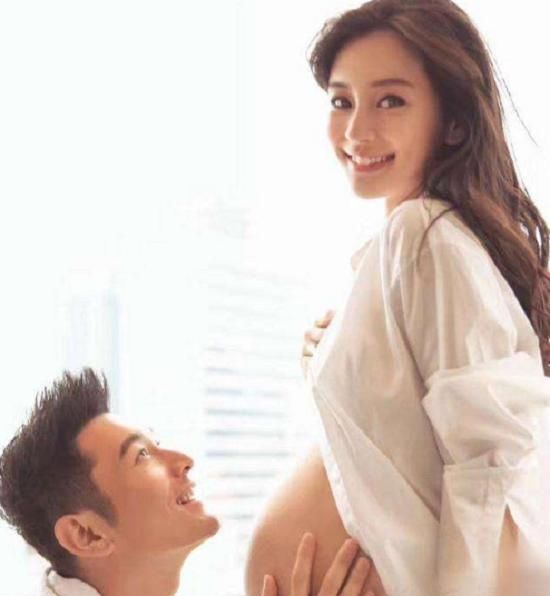 「姚晨」孙俪的孕照,董璇的孕照,看到baby的孕照发现:黄晓明眼里都是爱