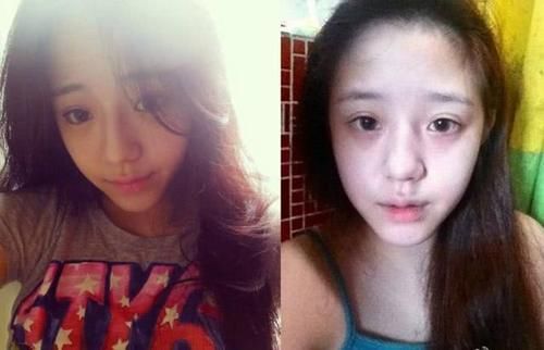 网红卸妆之后的样子,林小宅嫩出了水,网友:最后一个吓到我了