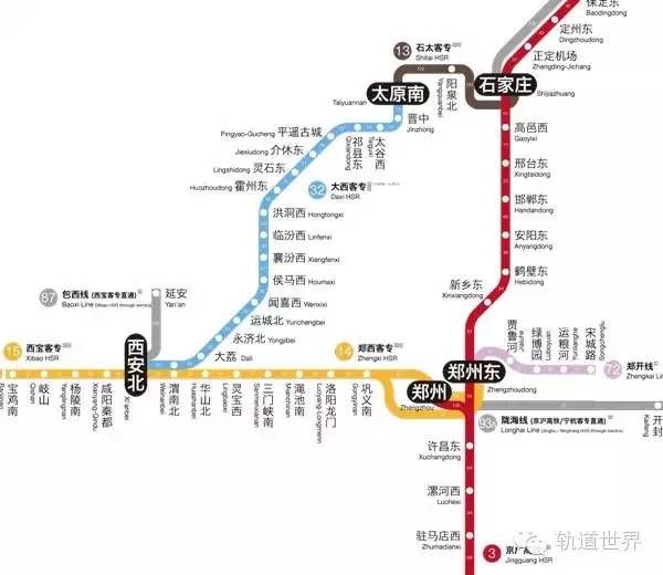 神人把全国高铁画得像坐地铁一样方便，赶紧收藏！