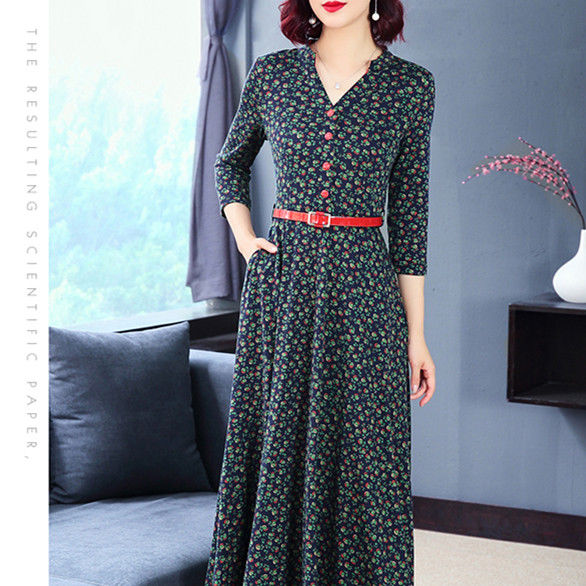 八月新品:欧货高级裙,一款比一款高贵,60后穿焕发高贵女人味