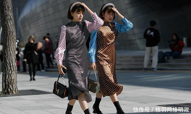 花哨■纯色裙要让位了!今春流行“花哨裙”,唯美浪漫,街头女孩都在穿