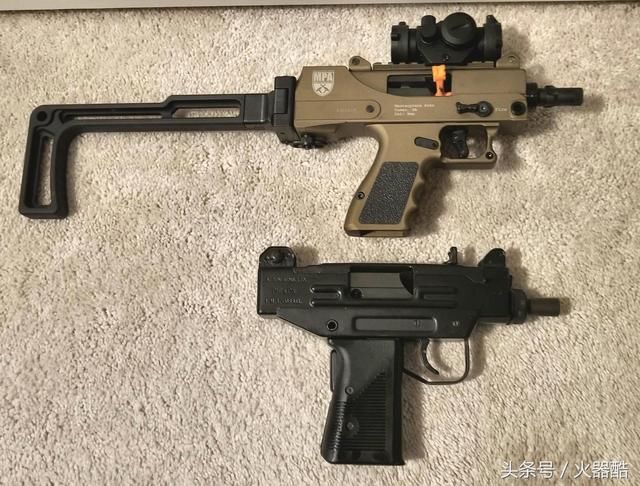 短粗紧的吃鸡武器-以色列IWI公司Micro UZI冲锋枪