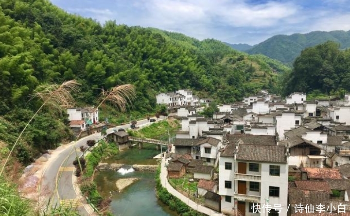 中国最圆的村庄,河流环绕美丽无比,宛如世外桃源!