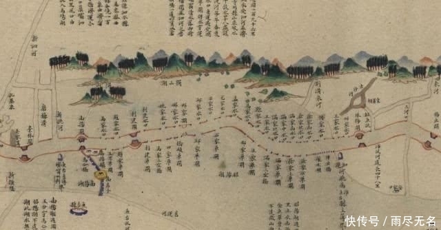 【历史】用地图描绘具有深厚历史底蕴的山东运河光绪年间《山东运河全图》