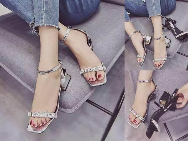 矮个子穿这5双“方头”凉鞋，比高跟鞋还显腿长!