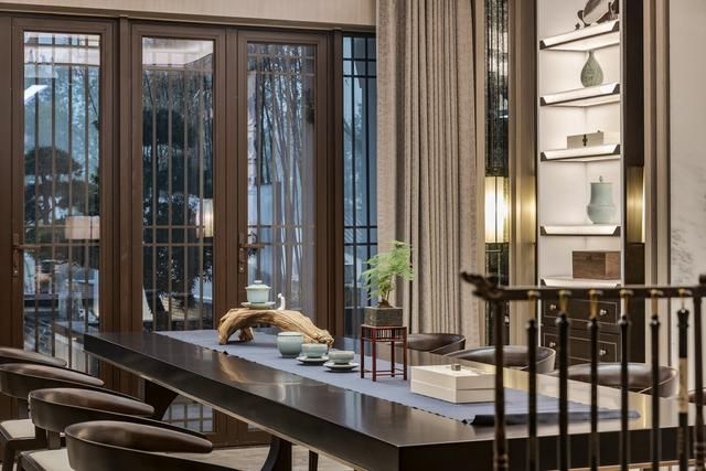 儒雅温润的中式风，美得如诗如画|室内设计