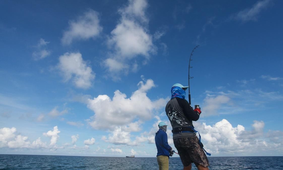  『海钓』这些注意不到，海钓只能空军