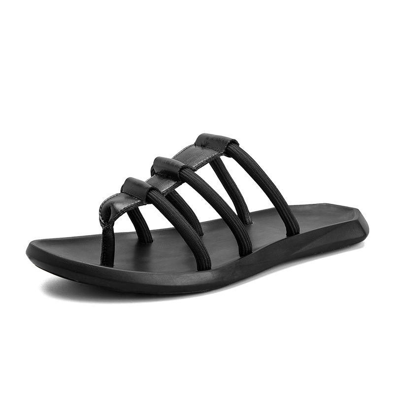 今年流行的男拖鞋，忍不住给爸爸买了2双，耐穿不贵