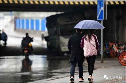  【低气温】北京午后阵风可达7级，傍晚有雨