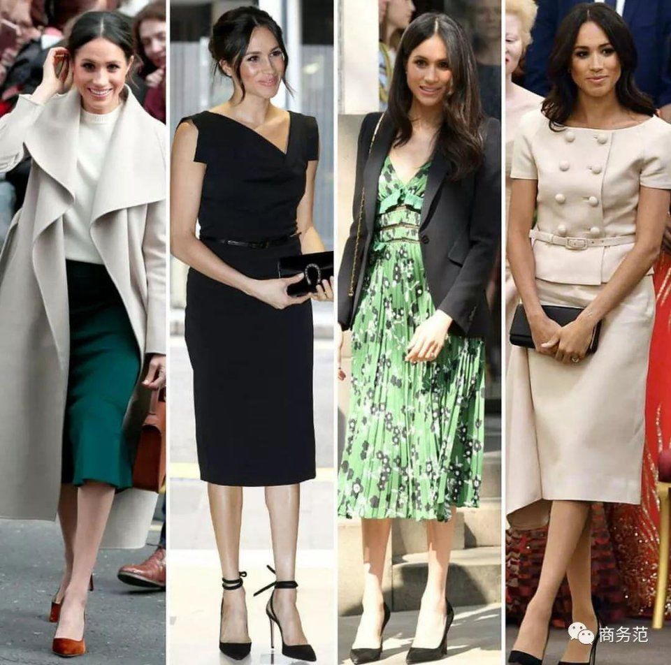 梅根花600万买衣服，坐姿被网友吐槽不合格，王妃太难当