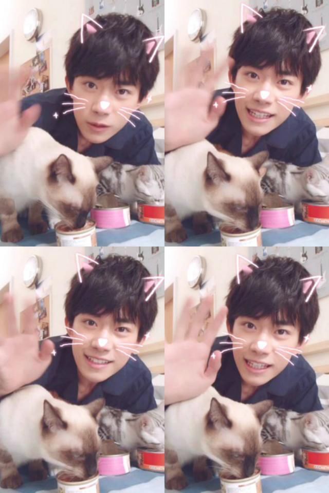 易烊千玺火到国外，带猫咪拍广告，一身潮装让韩国机场都瘫痪了!