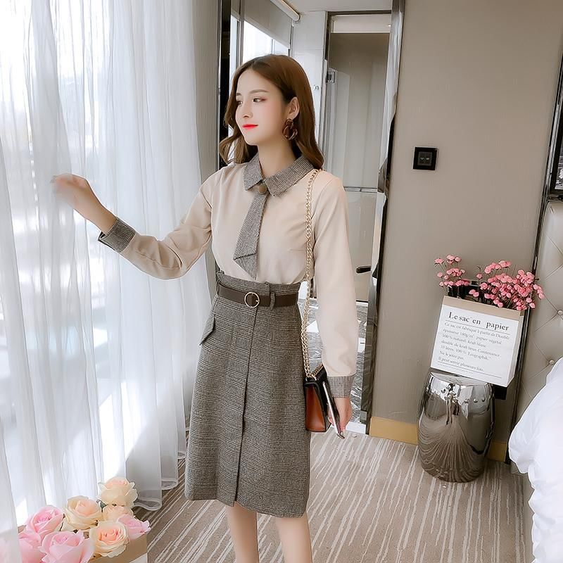 假如我身材很胖很胖，旗袍不花钱也不要，只穿这种套装，又瘦又美