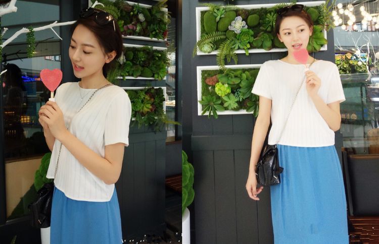 黄梦莹现身机场，白T配牛仔裤似少女，网友：看起来像18岁！