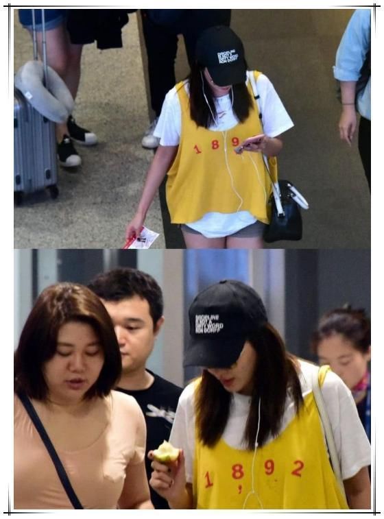 张雨绮亮相机场，身上的背心竟要6千多，网友：白给我都不要！