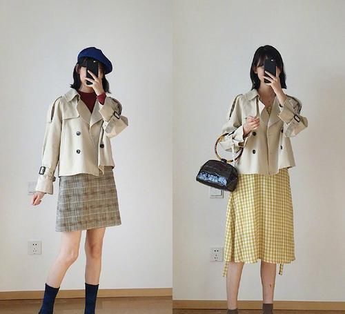 『俏皮可爱』最潮范儿美搭,小个子女生如何搭配?18套“高人一等”的穿法,教你轻松显高显瘦