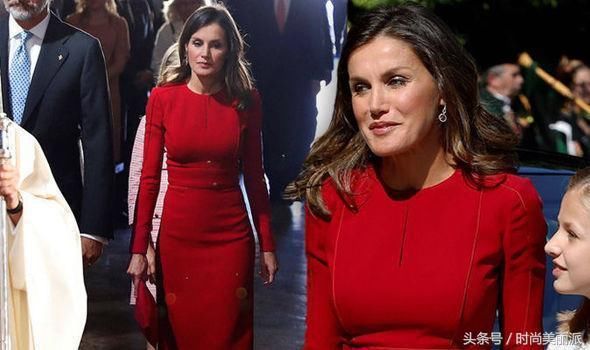 西班牙王后太会穿啦!气质不输梅拉尼娅，难怪二婚还能嫁国王!