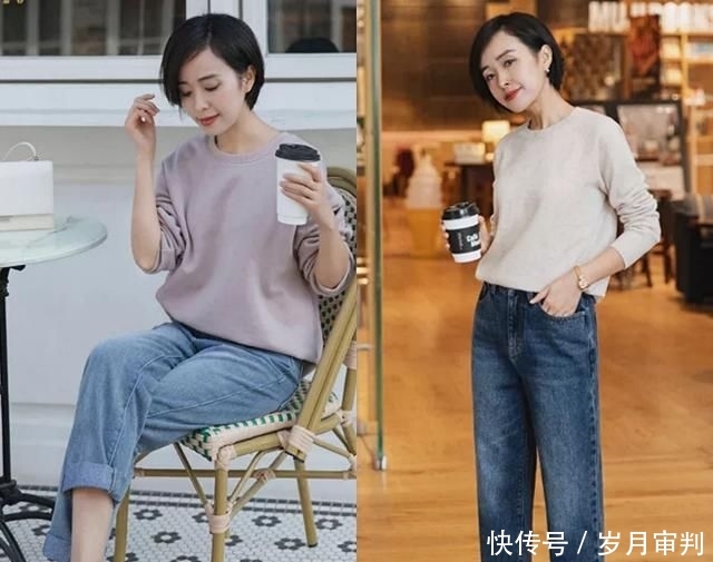『绞花毛衣』为初春写上一笔温柔,春季轻熟风穿搭示范,很有女人味