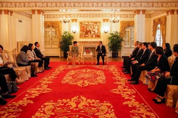  「福利会」林郑月娥昨天到访中国福利会