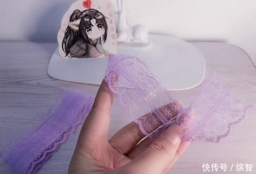 蝴蝶结@小公主蕾丝蝴蝶结发箍自己做,比买的还漂亮