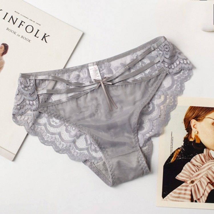 无论胖瘦小姐姐，都能穿的蕾丝低腰三角裤，爱美的你一定不要错过