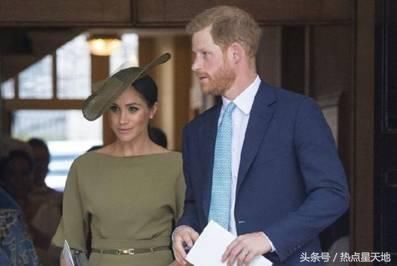 梅根王妃身着深绿色裙子，典雅大方，王妃不好当啊