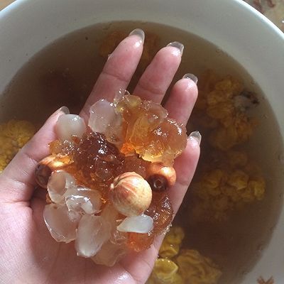  『养颜』桃胶黄金耳雪莲养颜羹